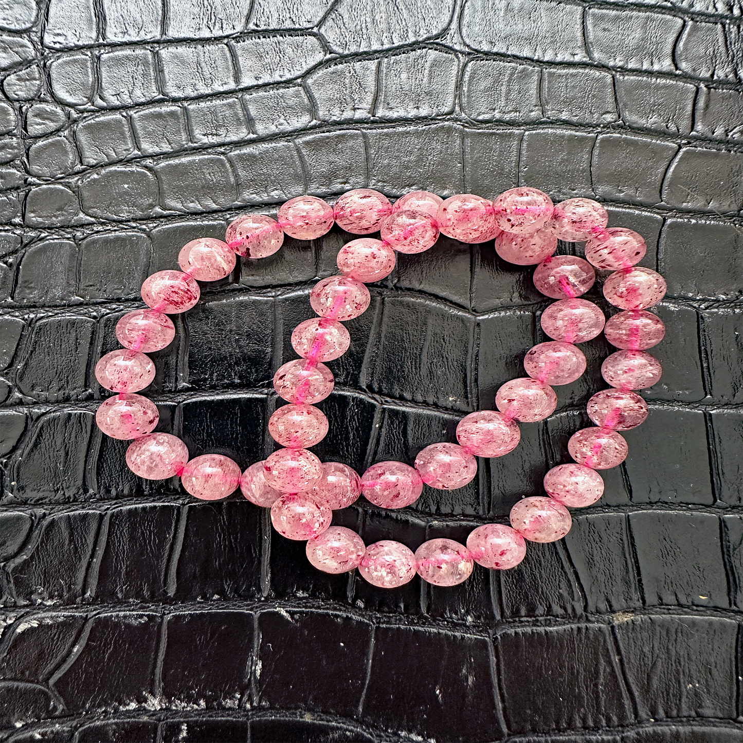 Strawberry Quartz Bracelet