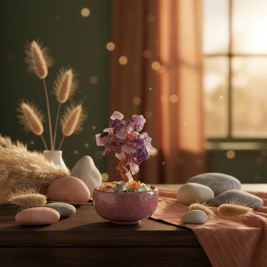 Amethyst Crystal Mini Tree - Aesthetic