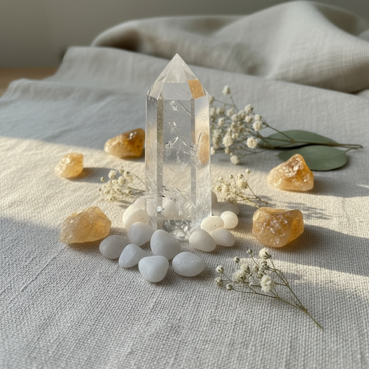 Clear Quartz Tower