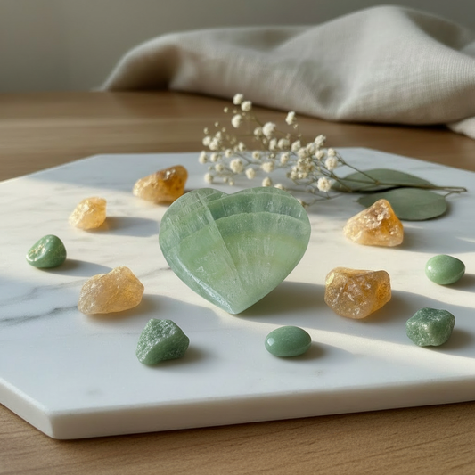 Green Calcite Tumble