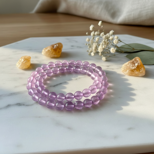 Lavender Amethyst Bracelet Product Image