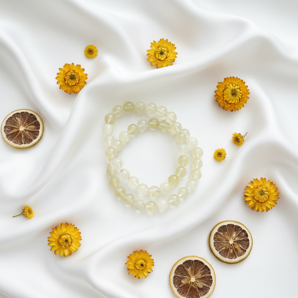 Lemon Quartz Bracelet