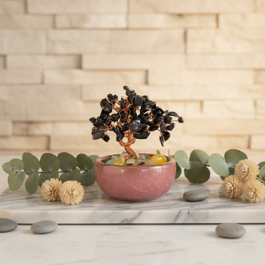 Obsidian Crystal Mini Tree – Spa No Candles